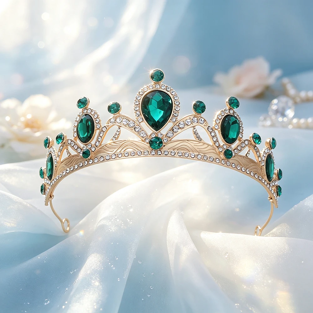 1 peça Tiara Coroa Dourada com - Women'S Accessories Jewelry avaliação e preço