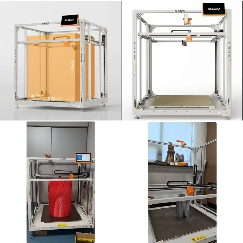 for OrangeStorm Giga 800x800x1000mm High Speed FDM 3D Printer PLA Auto Leveling Heated Bed Large Size Fast Printing New USB