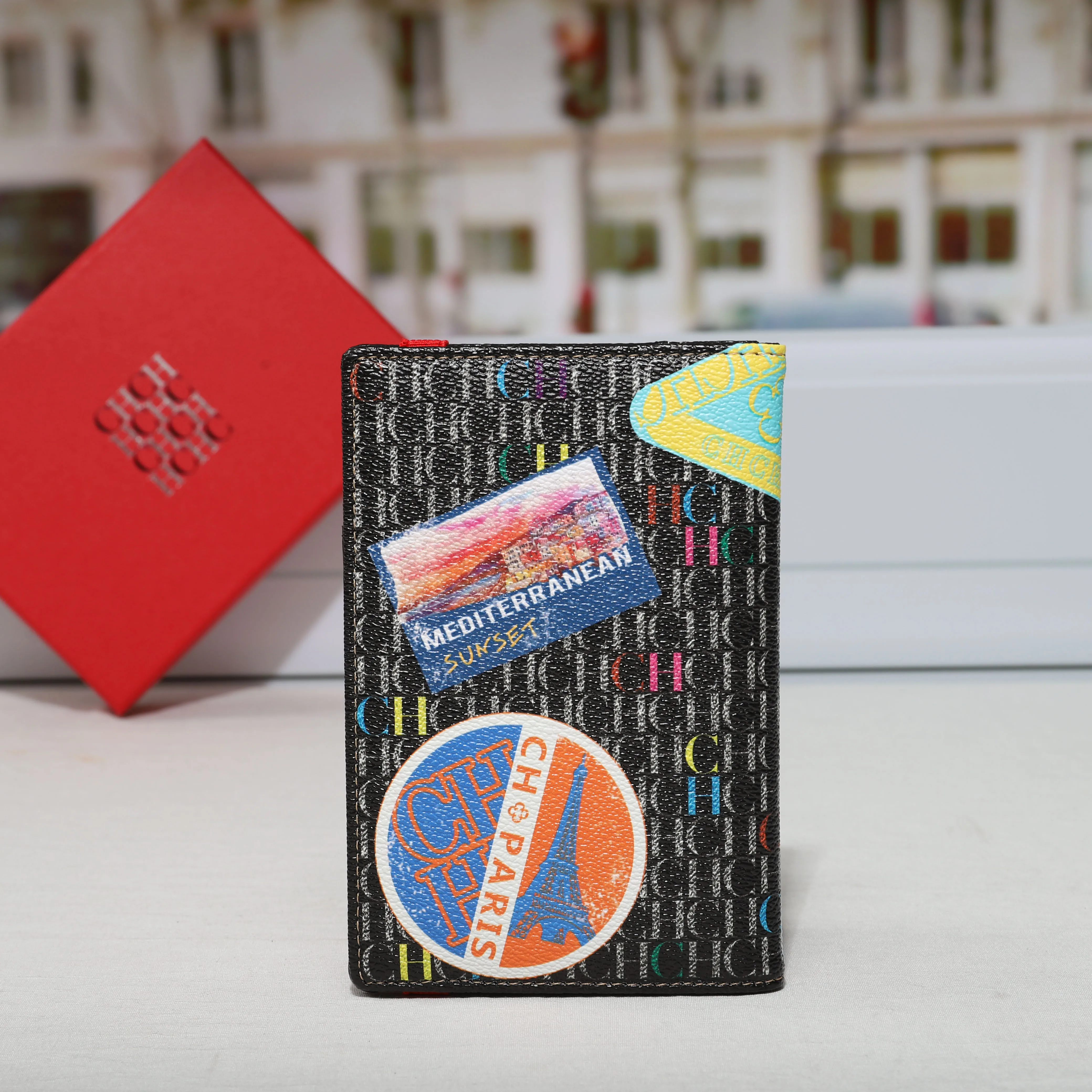 CH New Brand Passport Protective Cover Storage Bag for International Travel Air Ticket Clip Document Card Holder