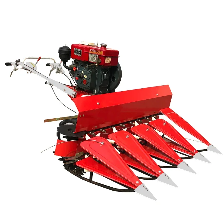 Hot Mini Household harvesters Wheat rice corn stalks peppers barley alfalfa ryegrass Small harvesting machinery For farm