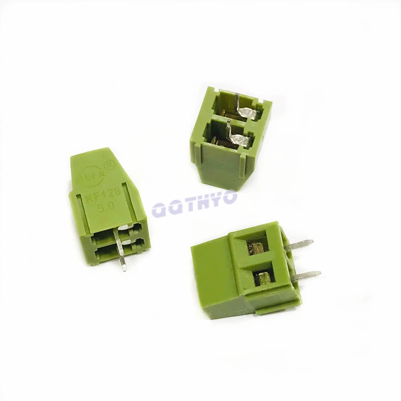600-uds-kf128-50-2p-kf128-2p-kf128-2-pines-50mm-espaciado-ambiente-de-alta-calidad-pies-de-cobre-pcb-conector-de-bloque-de-terminales-de-tornillo