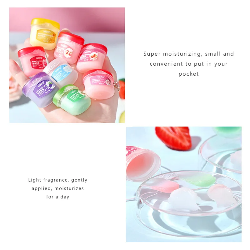 Set de Bálsamos Labiales con Aroma a Frutas (4/6/8 Piezas), Mascarilla Labial Hidratante, No Pegajosa, Anti-Grietas, para el Cuidado de los Labios