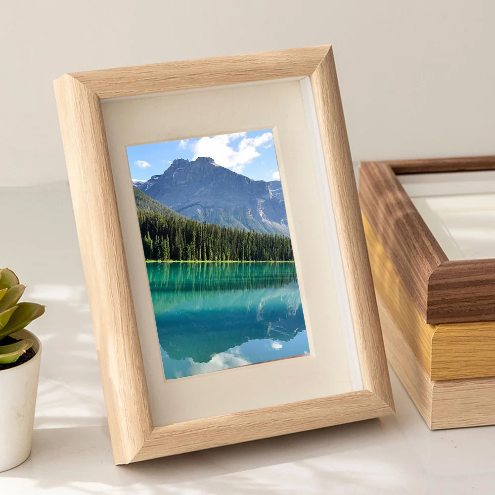 12 Inch Photo Frame for Wall and Tabletop Display Fits 25 3 by 30 3 CM Photos Elegant Engineered Wood Material