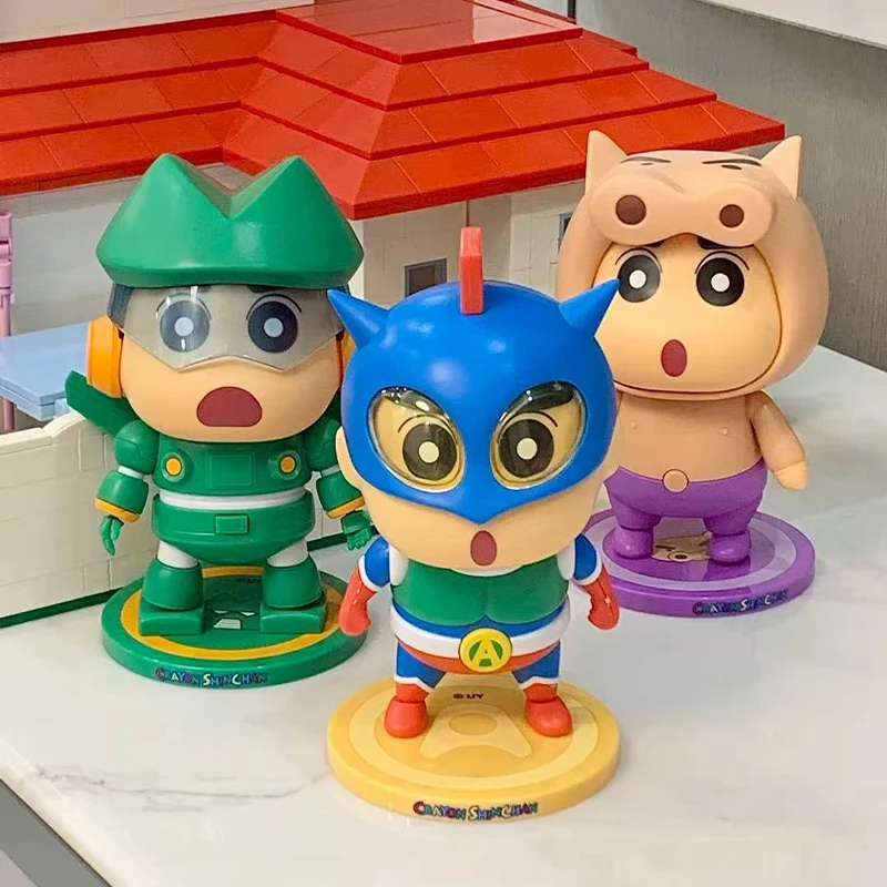 

Цветка Shin-Chan, сборочная игрушка, карандаш Shin Chan Hero Of Salvation, серия, звукопроизводительная игрушка, простые собранные игрушки, праздничные подарки