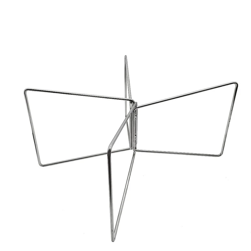 

A69P-Camping Foldable Metal Stand Stainless Steel Aluminum Alloy Box Stand Outdoor Storage Boxes Shelves For Outdoor Picnic