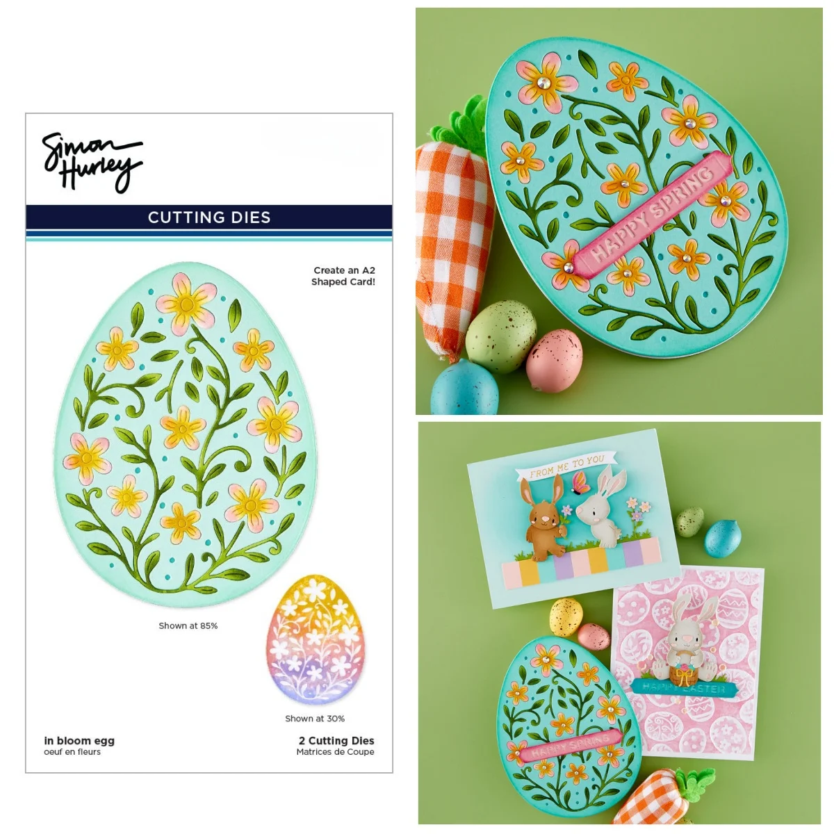 

Easter 2026 Bunny Egg Etched Chickens Metal Cutting Dies Stencil Hot Foil for DIY Making Gift Card Scrapbook Craft Decoration
