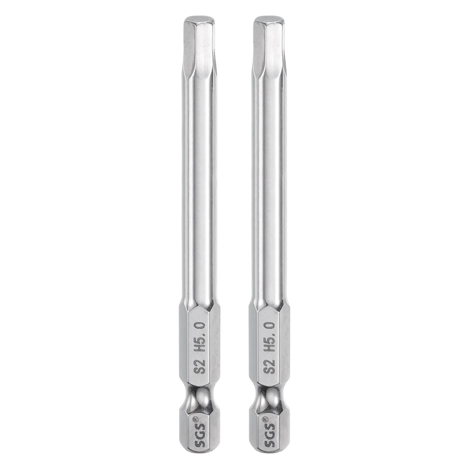 1/2/4pcs Hex Head Wrench Drill Bit H2/H2.5/H3/H4/H5/H6/H8 Metric 1/4