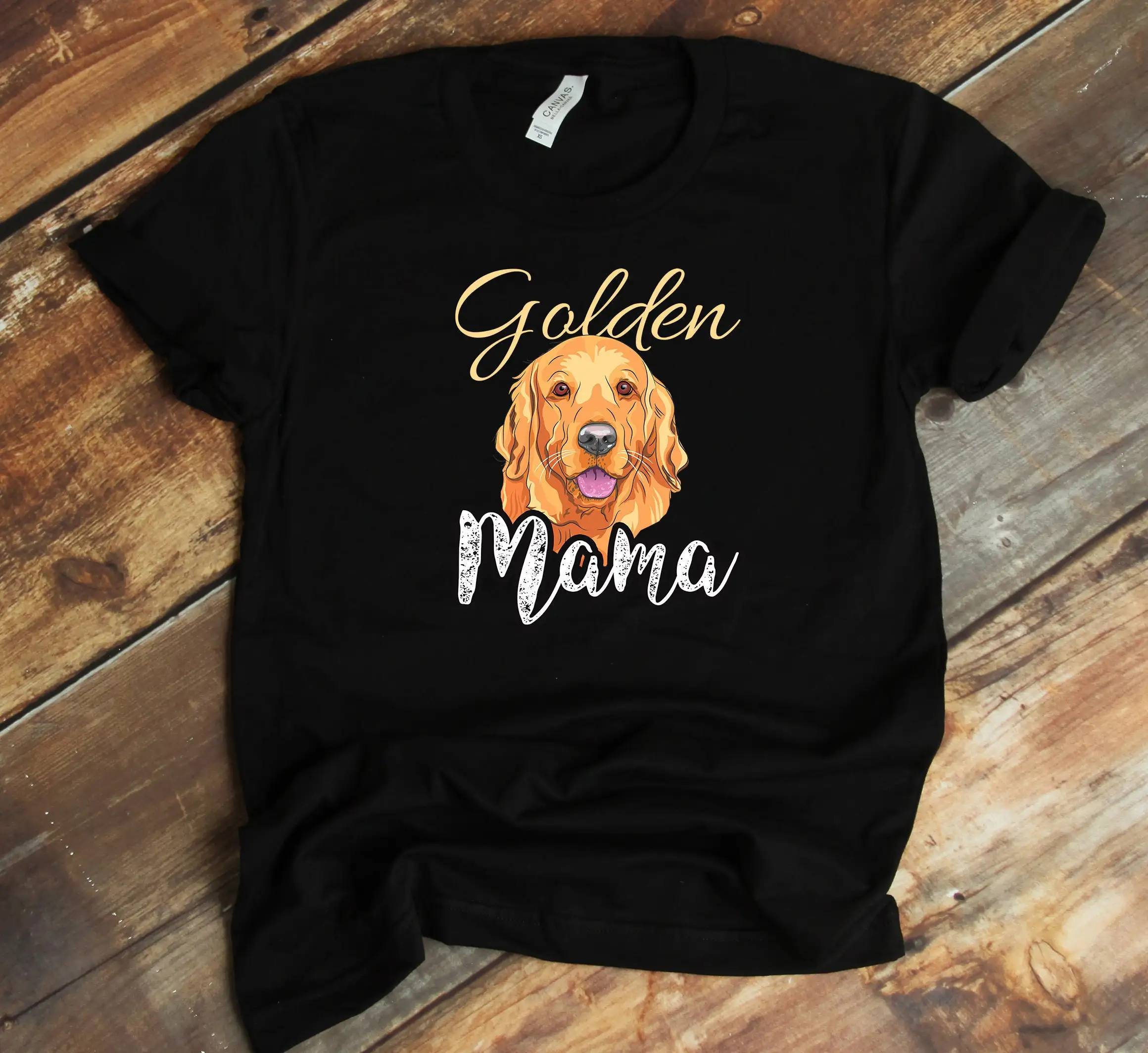 Golden Retriever Mama T Shirt Dog Mom For Lover Cute Tank Top