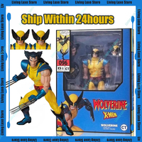 In Stock Ct Toys Wolverine Action Figure MAFEX No.096 Anime Figures X-Men Figurine Deadpool Wolverine PVC Statue Model Kid Toys