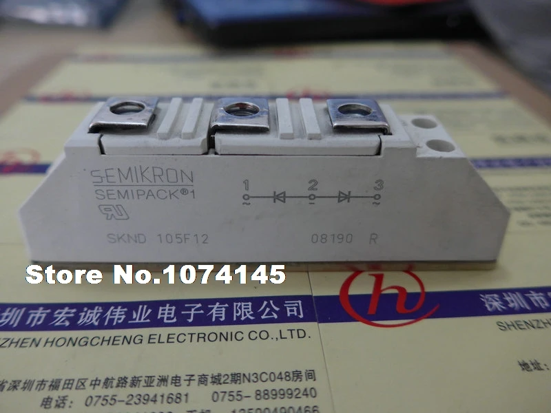 

Модуль питания IGBT SKND105F12