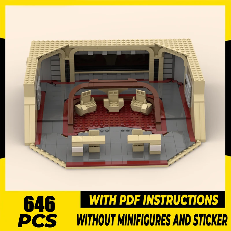 

Star Movie Moc Building Blocks Bridge Model Workstation Model Technology Bricks Christmas DIY Assembly Toy Construstion Gifts