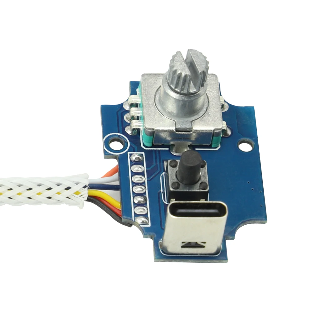 Modulo di encoder rotativo a 360 gradi Uscita digitale a impulsi Interfaccia chiave individuale di tipo c per la regolazione del controllo del volume di attenuazione della velocità