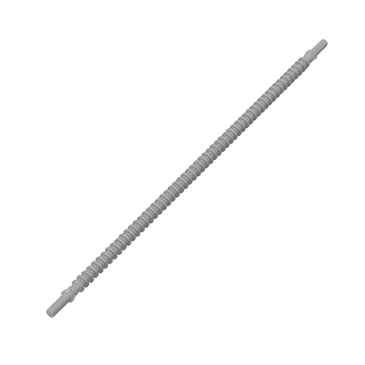 MOC 57539 Domestic small particle splicing building block spare parts 1x19 thread flexible shaft assembly toy DIY