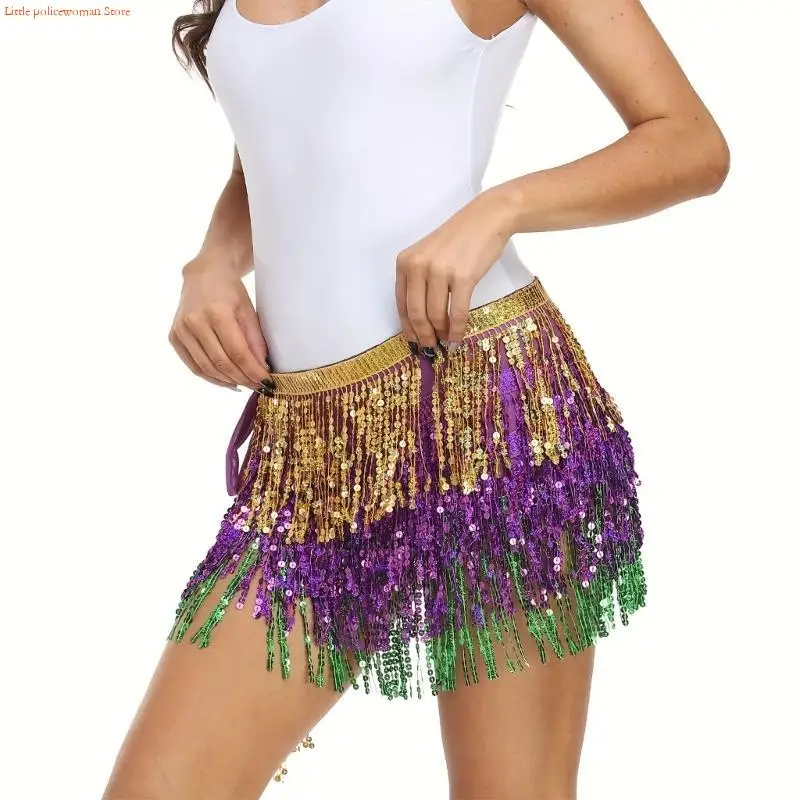 مجموعة إكسسوارات أزياء F92D Mardi Gras لدعائم حفلات الهالوين التنكرية #1