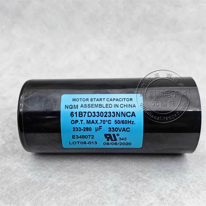 NGM capacitor 300VAC/330VAC 200-240UF 233-280UF 270-324UF 400-480UF