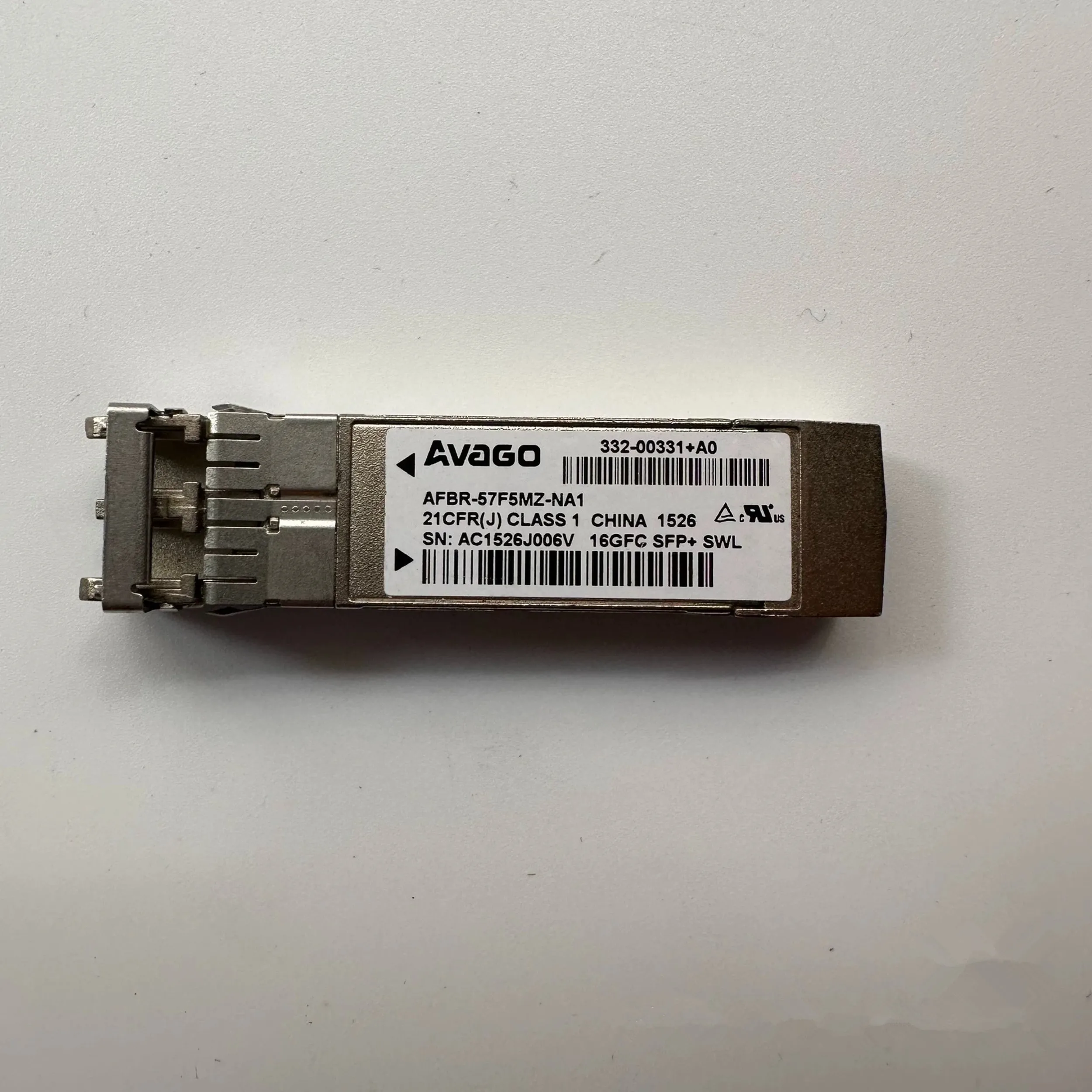 netapp-x6596-r6-c-avago-afbr-57f5mz-na1-332-00331-a0-ricetrasmettitore-sfp-16g-850nm-16g-interruttore-in-fibra