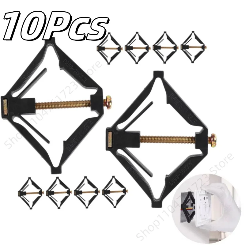 

10 шт. многофункциональная темная коробка для ремонта кассет типа 86 с винтовой вилкой и инструментами для замены переключателей