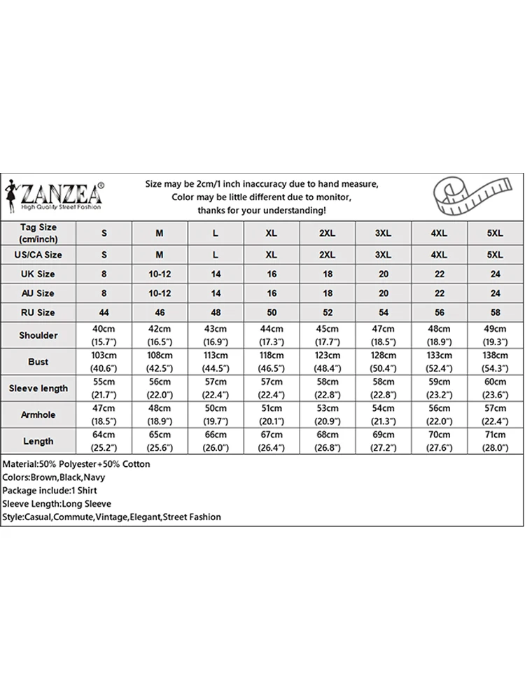 Women Autumn Patchwork Blouse 2025 ZANZEA Vintage O Neck Long Sleeve Plaid Shirt Female OL Work Pullover Mujer Casual Loose Tops