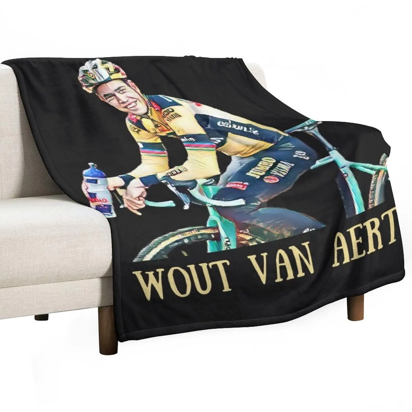 

Wout Van Aert Wout Van Aert funny Throw Blanket cosplay anime Extra Large Throw Winter beds Flannels Blankets