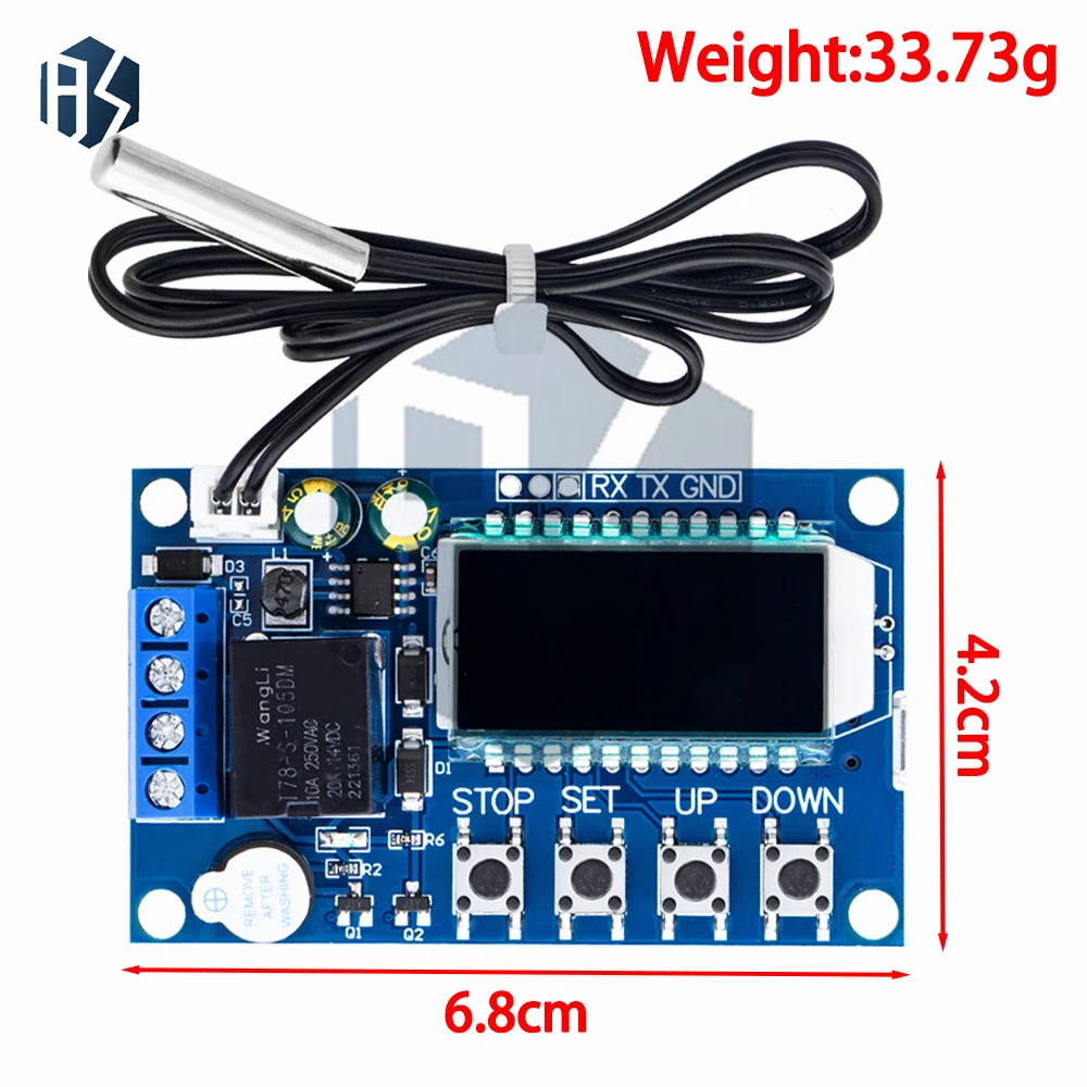 ‌XY-T01 High-Precision Digital Thermostat Module - Dual Mode Heating/Cooling Temperature Controller for Industrial