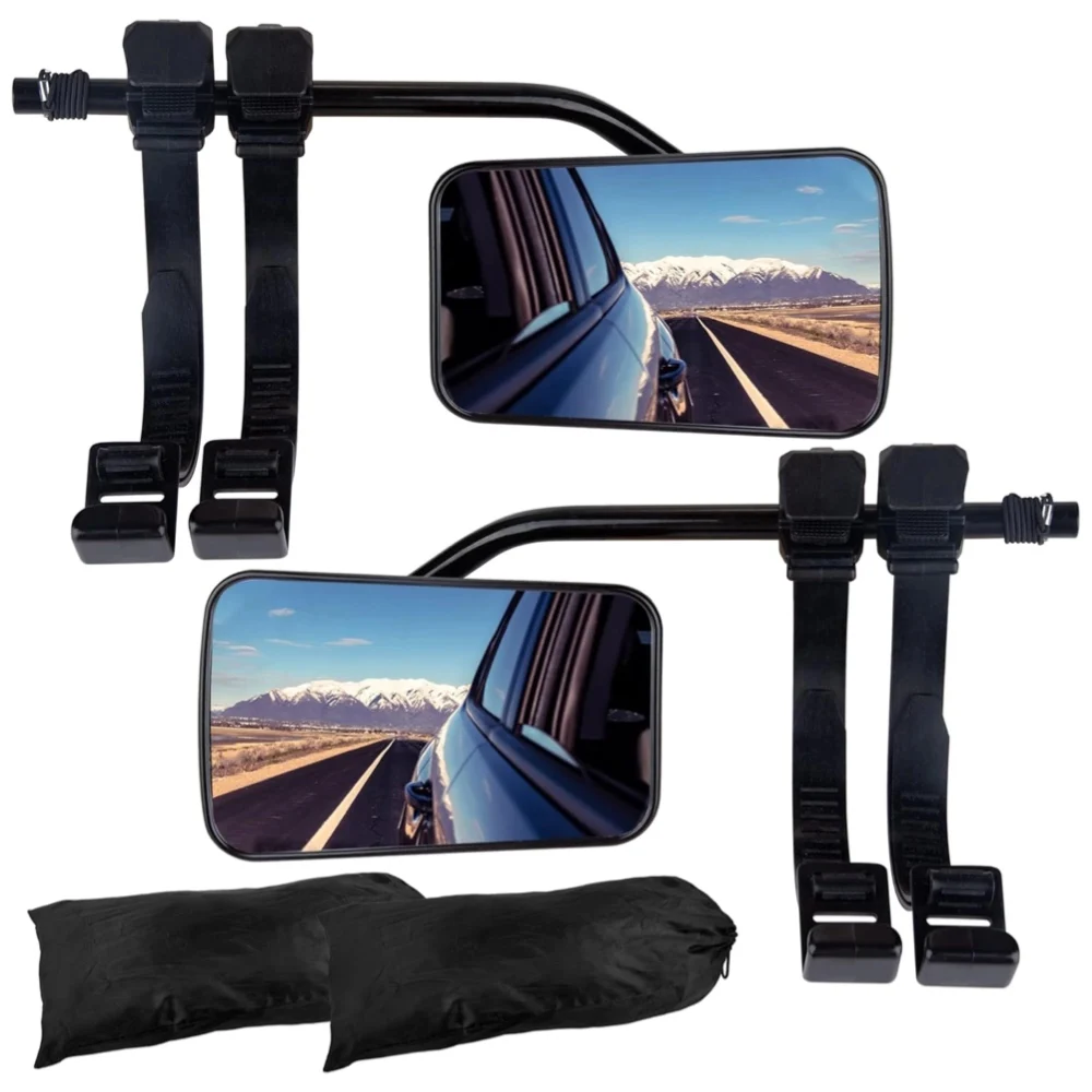 

Universal Towing Mirrors,Towing Mirrors for Caravan ,Exterior Mirror, Universal Caravan Mirror, Towing Mirrors for Truck Trailer