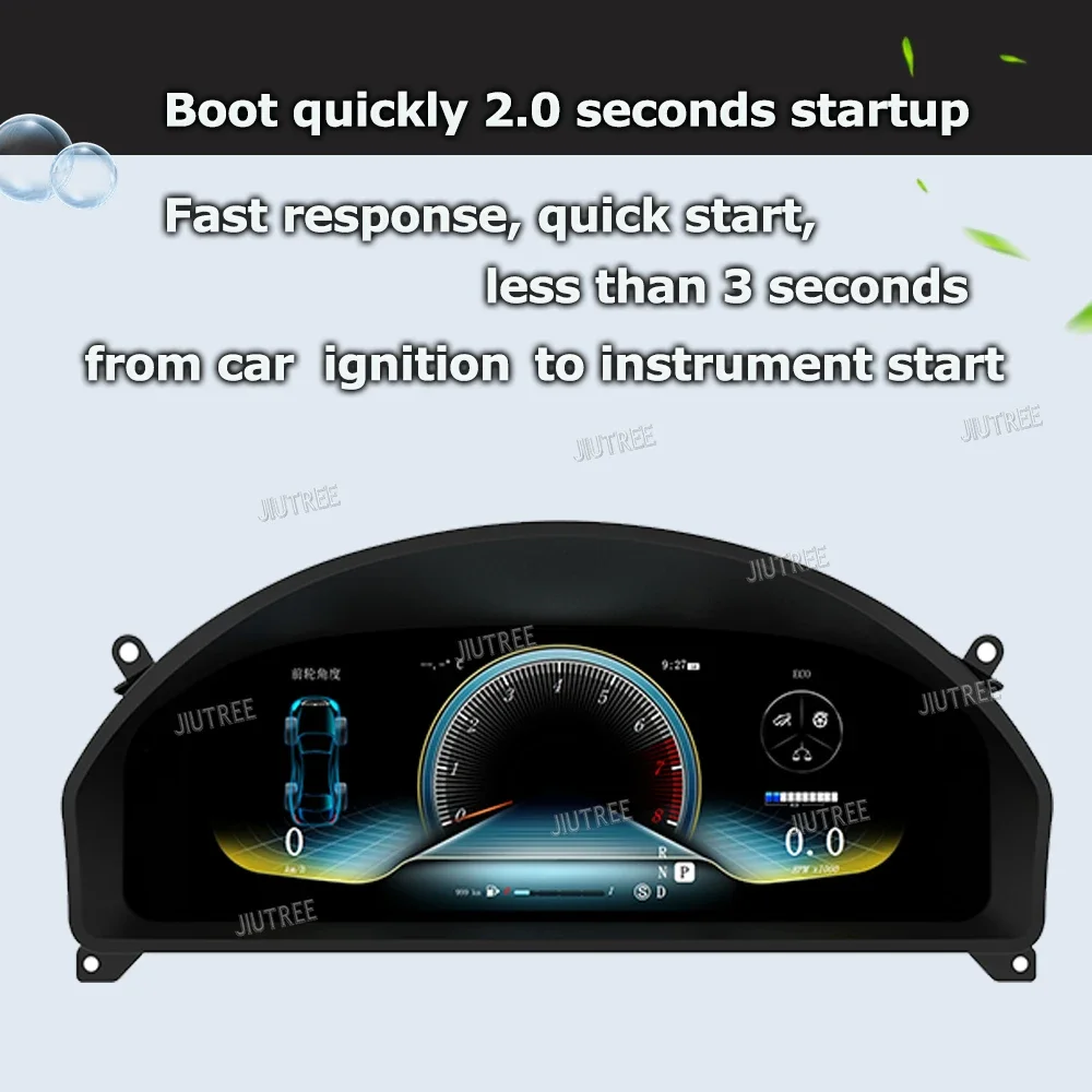 Car LCD Digital Cluster For Mercedes Benz E Coupe W207 C207 2010-2015 Instrument Dashboard Panel Cockpit Speedometer Multimedia