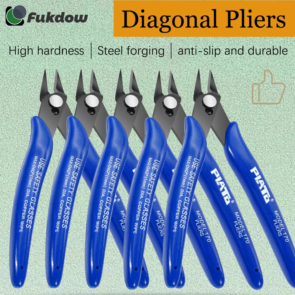 Herramienta de impresora 3d, alicates diagonales electrónicos DIY, pinza de corte lateral, cortador de alambre PLATO 170, pieza de impresora 3D, limpiador eléctrico, cortador lateral