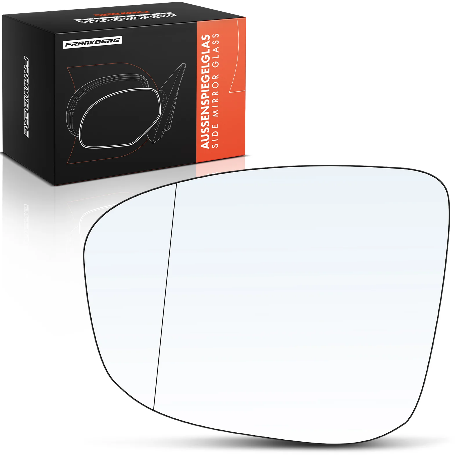 Frankberg 1x Spiegelglas Buitenspiegel Spiegel Links Voor Mazda CX-5 GH KE 2.0L 2.2L 2011-2017 KD53691G7B
