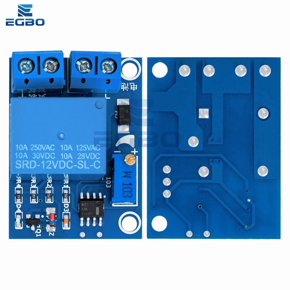 DC 12V Battery Undervoltage Low Voltage Cut off Automatic Switch Recovery Protection Module Charging Controller Protection Board