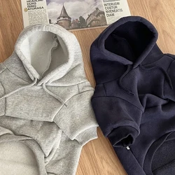 Warm Dog Hoodies Soft Fleece Pet Clothes for Small Medium Dogs Comfortable Puppy Clothes Yorkshire Chihuahua Costumes Pet Supply