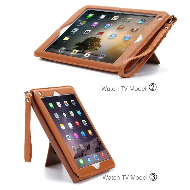 Smart Case for iPad 9th 8th 7th Generation PU Leather Stand Cover for iPad 9.7 2018 2017 Cover for iPad 2020 Air 4 Pro 11 Mini 6