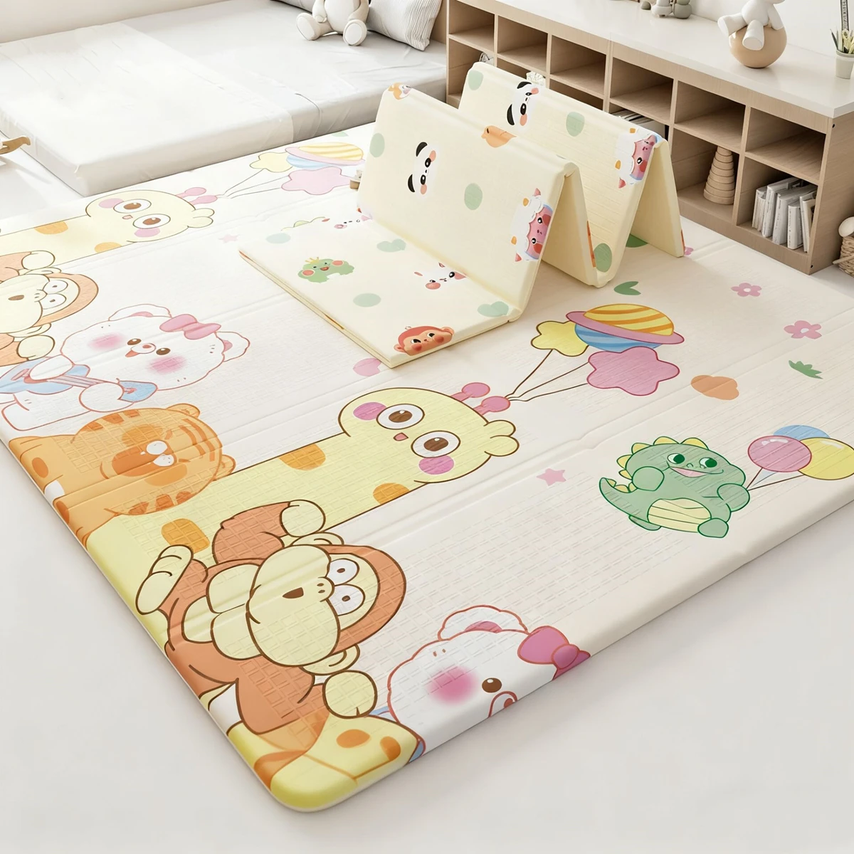 180*100 Foldable Baby Play Mat Non-Toxic Educational Children's Carpet in The Nursery Climbing Pad Kids Rug Activitys Games Toys