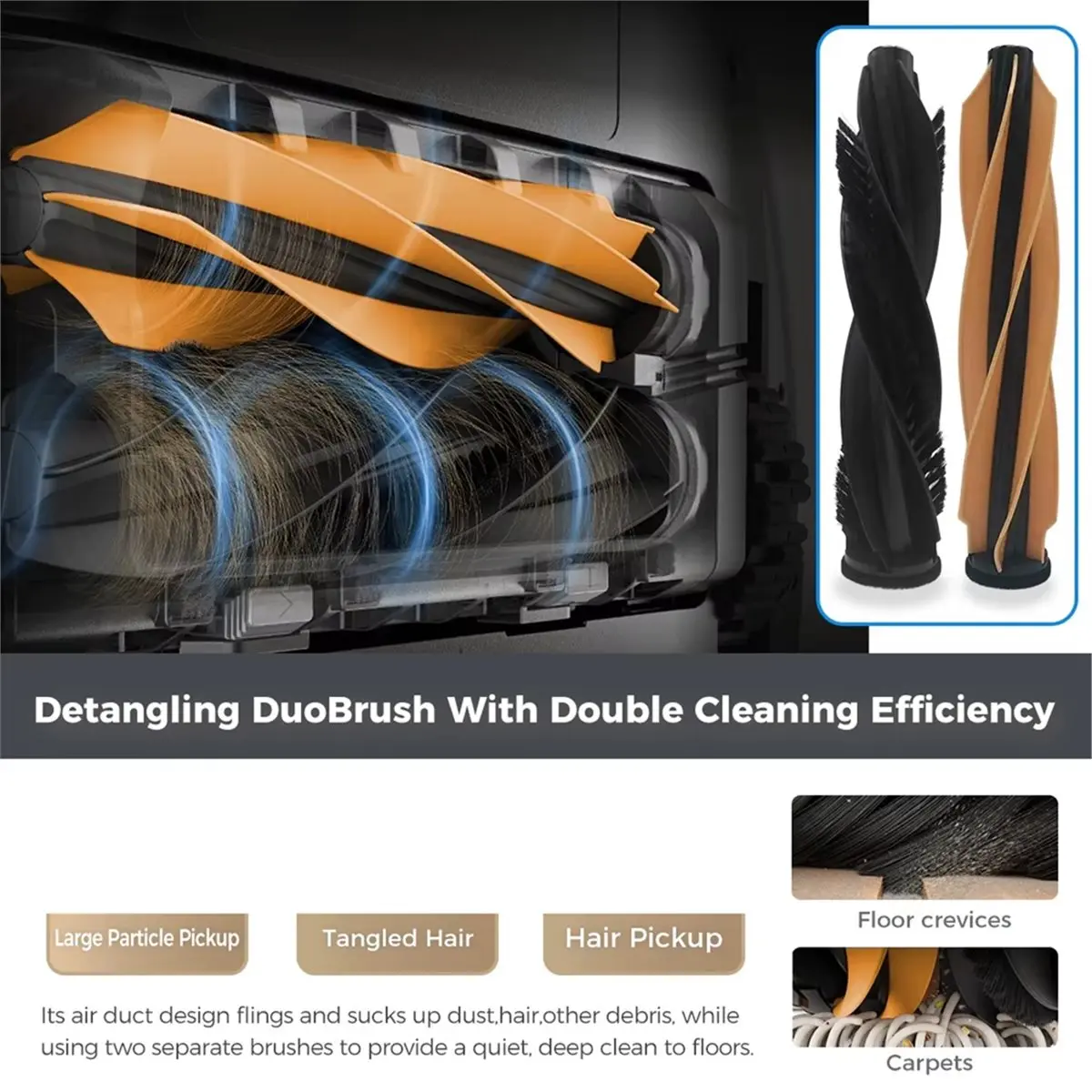 Choice Day 13 Pcs for Aqua 10 Ultra Roller / Aqua 10 Roller Sweeping Accessories Main Side Brush Mop Filter Dust Bags