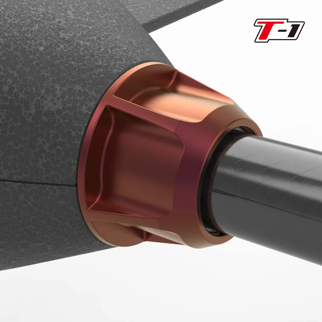 HEEWING RC T1 Ranger Red Aluminum Nut