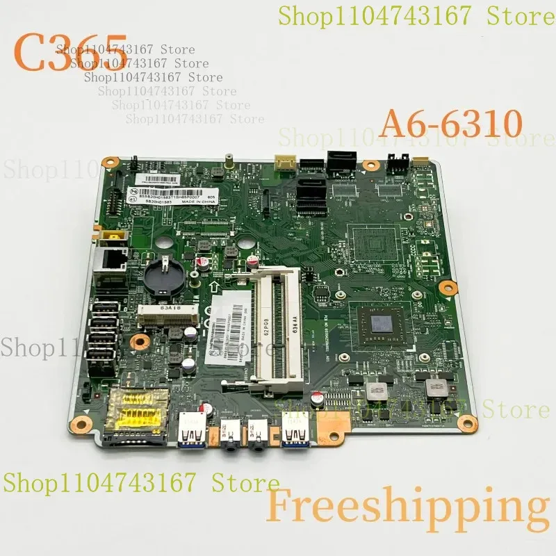 

CFT3S для Lenovo C365 AIO, материнская плата 6050A 2594901.A01 FRU: 5B20H01565 с процессором A6-6310, материнская плата DDR3, 100% протестирована, полностью работает