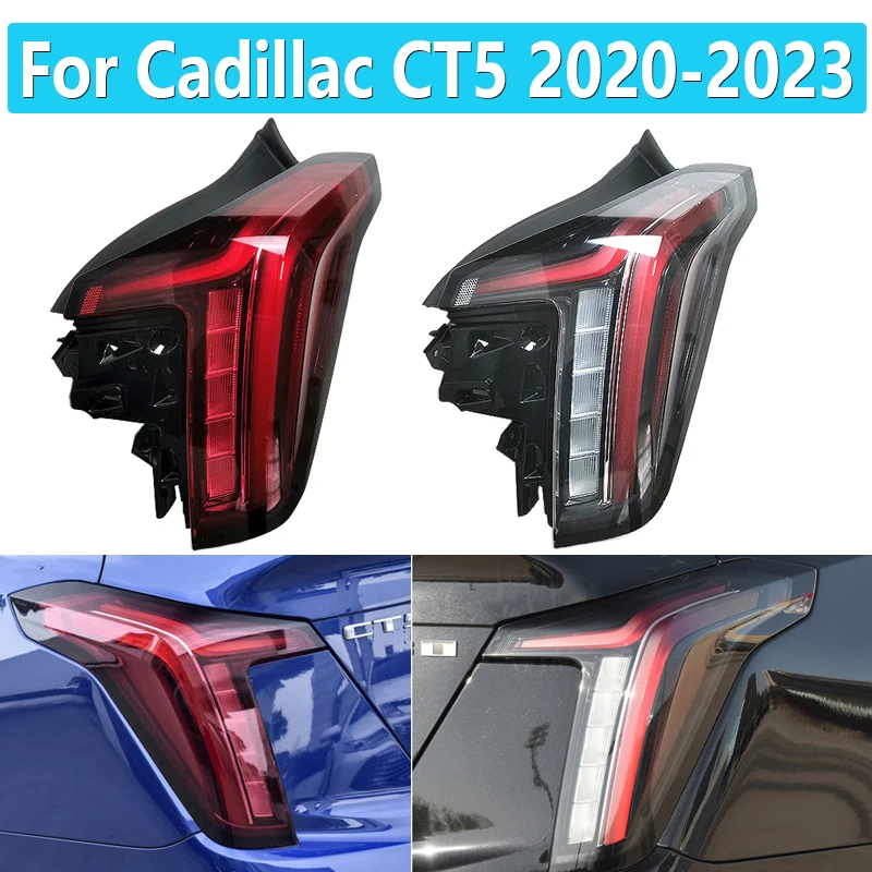 

Car Rear Tail Light For Cadillac CT5 2020-2023 Turn Signal Light Stop Brake Fog Lamp Daytime Running Lamp Car Accessories