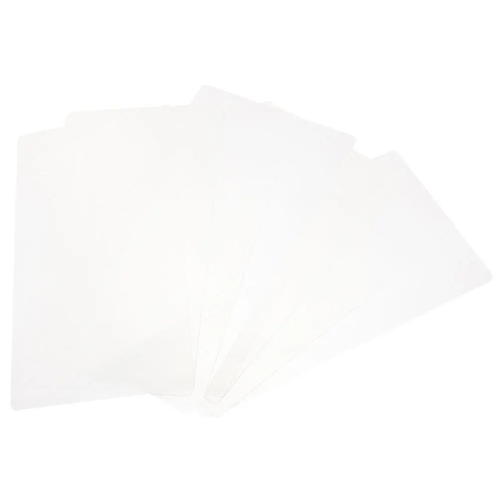 10 pz Stampa 3D Penna Tracing Board Tappetino da disegno in PVC trasparente per progetti fai da te Penna 3D Stencil Strumento artigianale