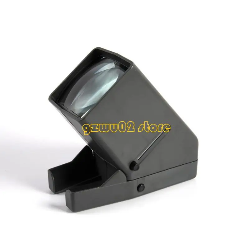 

L93B 35mm Slide Viewer, 3X Magnification and Desk Top LED Lighted Illuminated Viewing for 35mm Slides Positive Film Negatives