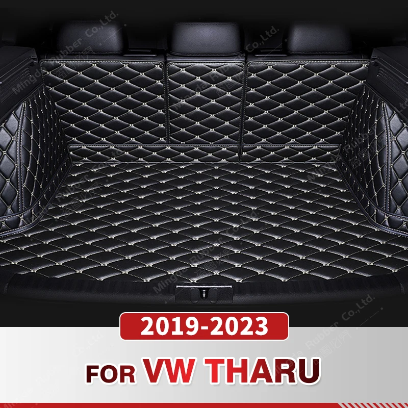 

Auto Full Coverage Trunk Mat For VOLKSWAGEN VW Tharu 2019-2023 22 20 21 Car Boot Cover Pad Interior Protector Accessories