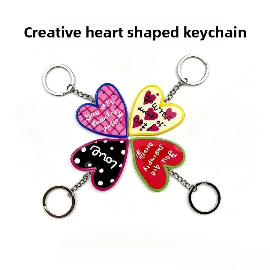 1/5/10/20/50/100pcs Gift for Her/Him Pocket Hug Heart Keychain Gift Set, Is a Great Encouragement Gift for Her, with Quote Card