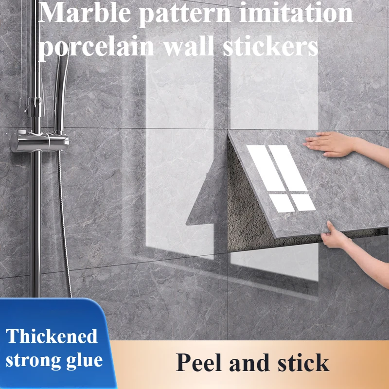 

Wall sticker self-adhesive 3D three-dimensional tile wall decoration waterproof and moisture-proof marble sticker