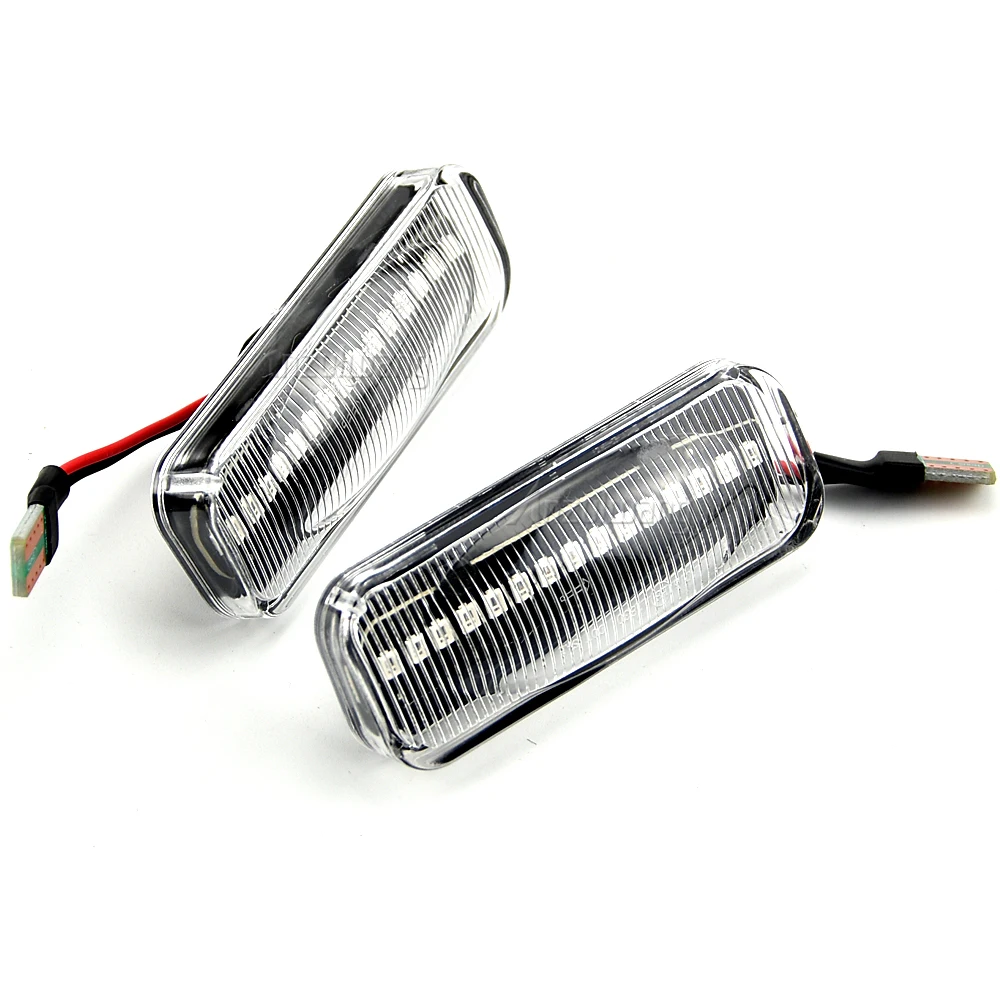 2PCS For Opel Omega B Stufenheck Caravan 1994-2003 Led Dynamic Turn Signal Light Side Fender Marker Sequential Blinker