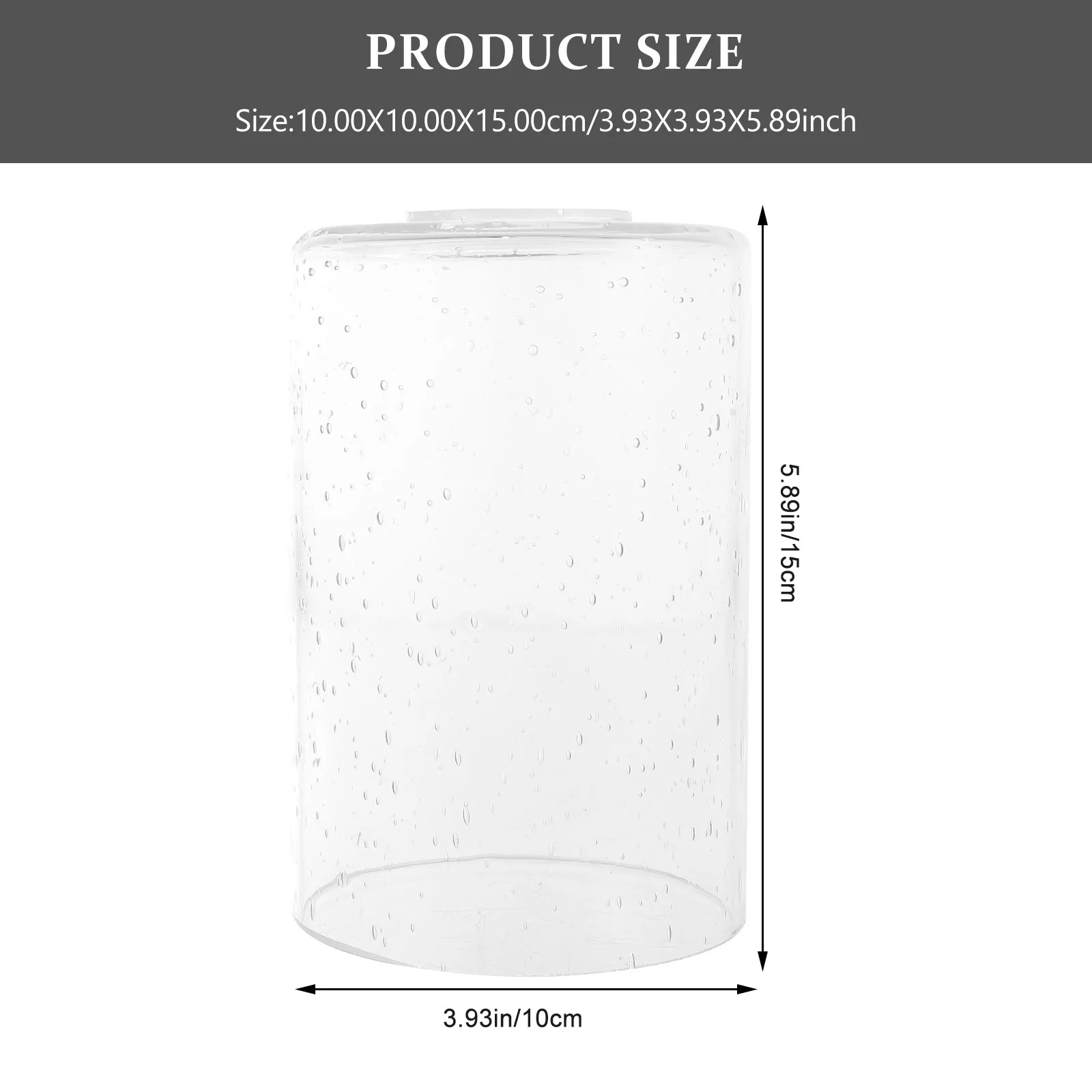 2Pcs Simple Lampshade Glass Replacement for Ceiling Lamps Practical Light Accessory Safe Durable Easy Installation Stylish