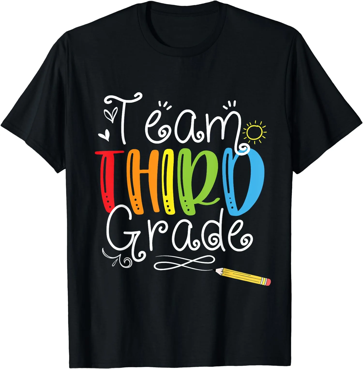 

Back to School Team Third Grade Humor Gift Unisex T-Shirt