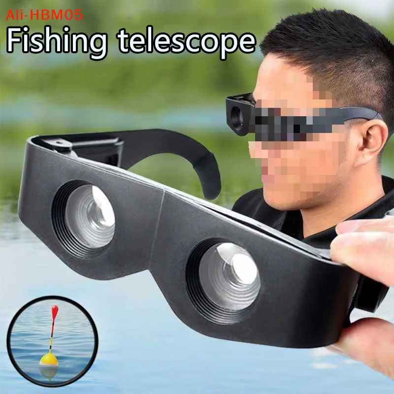 (HB05)Glass Fishing Focus Adjustable Professional Binoculars Telescope Magnifier Glass Hands-Free Wearable For Theater TV Sight view 4