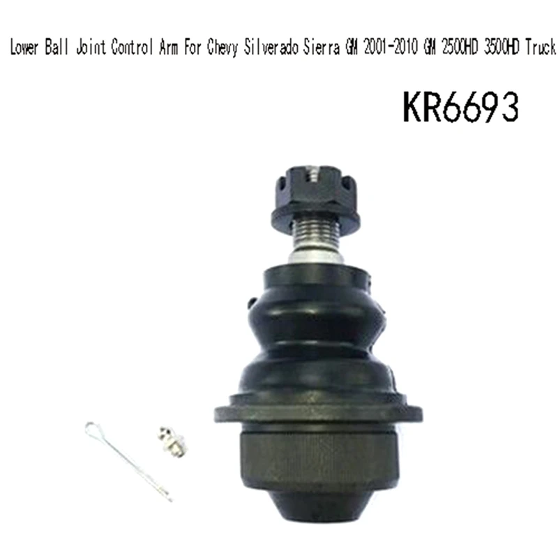 KR6693 Lower Ball Joint Control Arm For Chevy Silverado Sierra GM 2001-2010 GM 2500HD 3500HD Truck