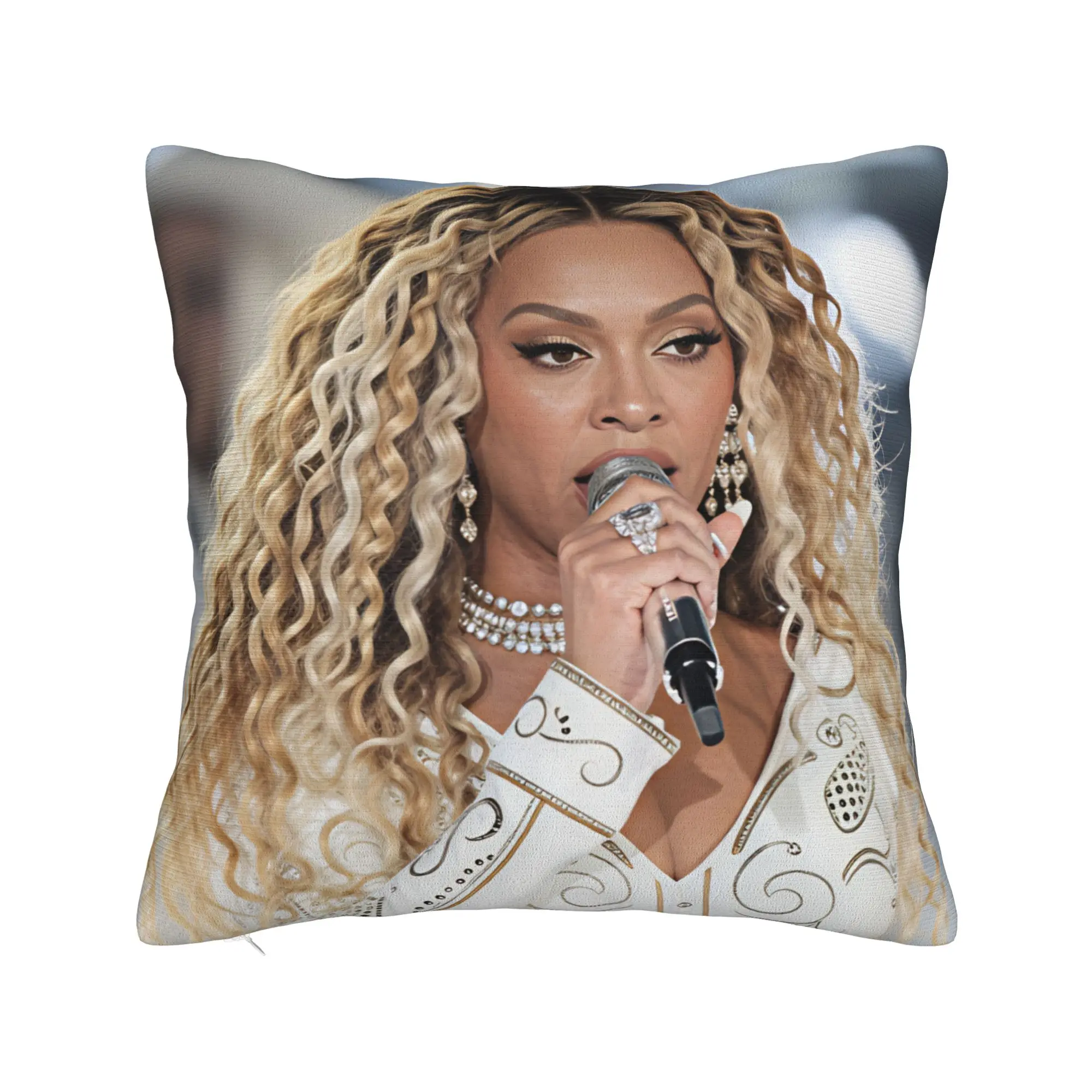 Pillow Case  Pop Music Beyonce  Graphic  Pillow Cover For Couch Sofa Bedroom Novelty Pillowcases