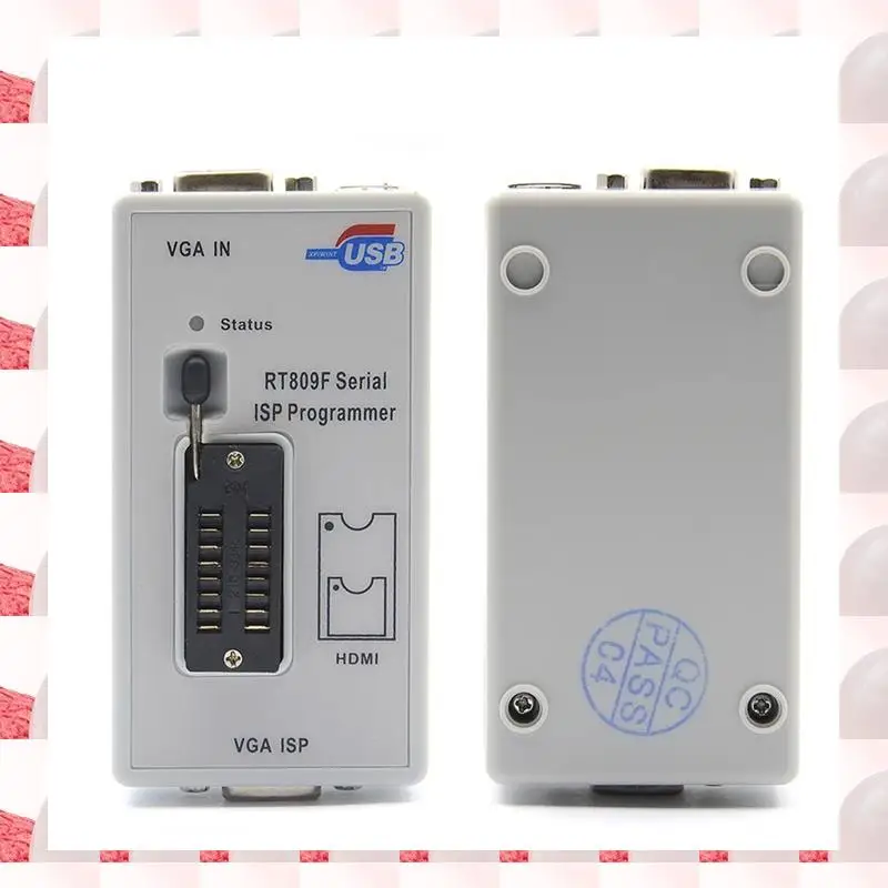

Комплект программатора Serial ISP ABGN RT809F с адаптерами, универсальный инструмент для программирования