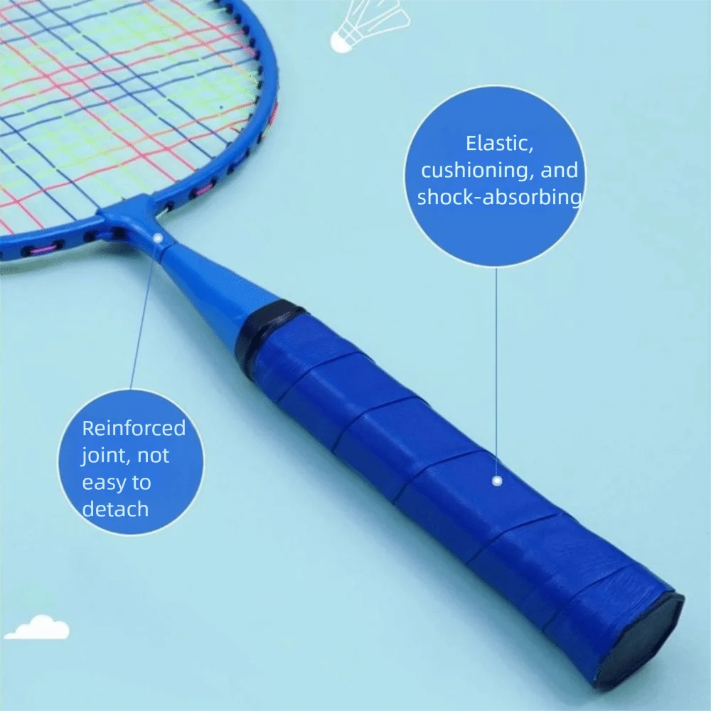

Shock Absorbing Children Badminton Rackets Lightweight Portable Children Badminton Racquets Anti Slip Handle with Carry Bag
