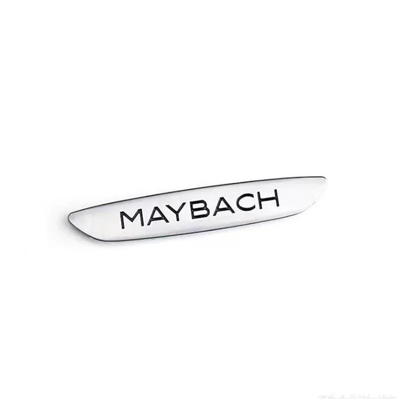 Blade Badge Emblem for Mercedes Benz Maybach S400 S500 S600 Car Styling Refitted Lower Steering Wheel Logo with Back Tape